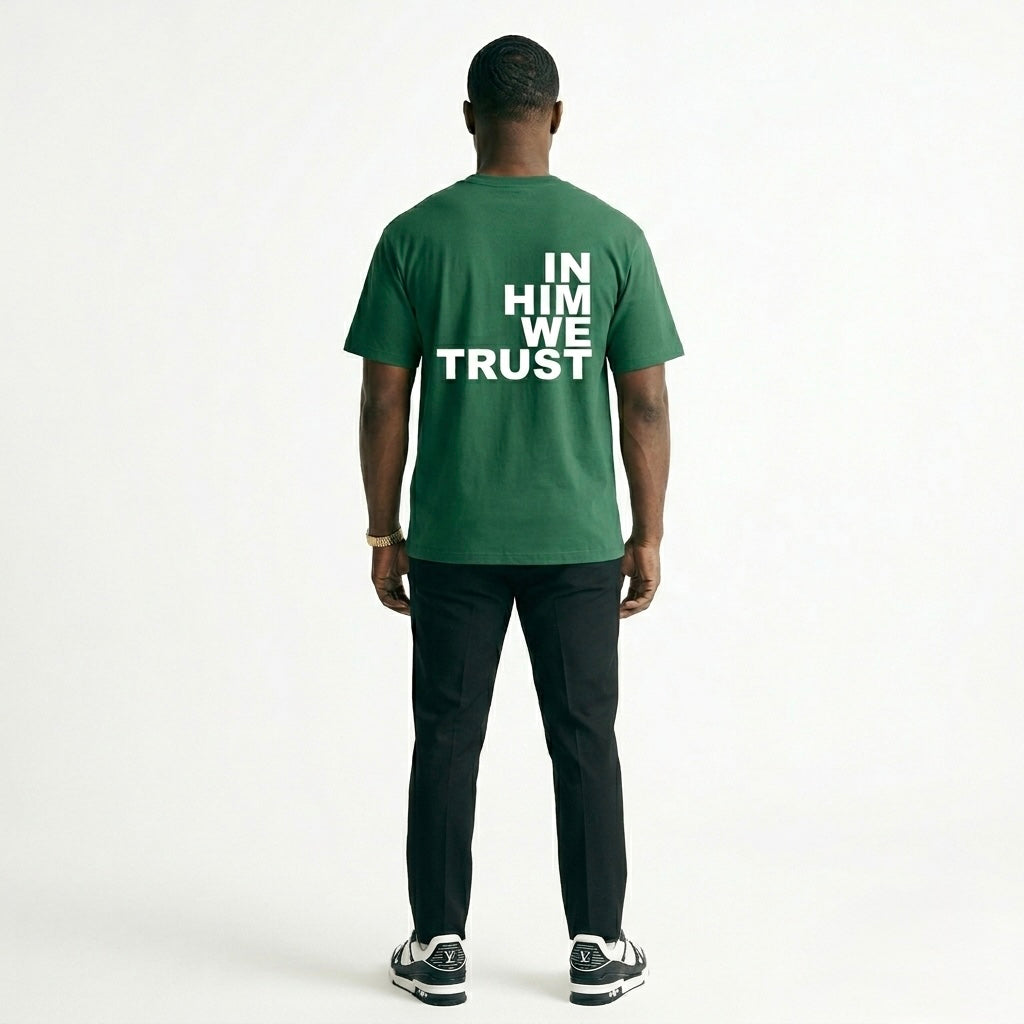 In HIM We Trust Lux Tee